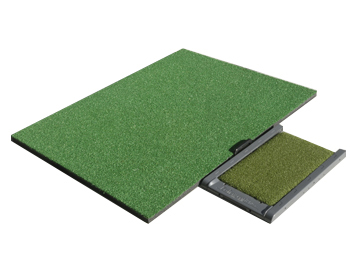 FairwayPro Golf Mat System and Stance Mat Combo Package